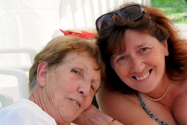Photo d'Eliane et Isabelle