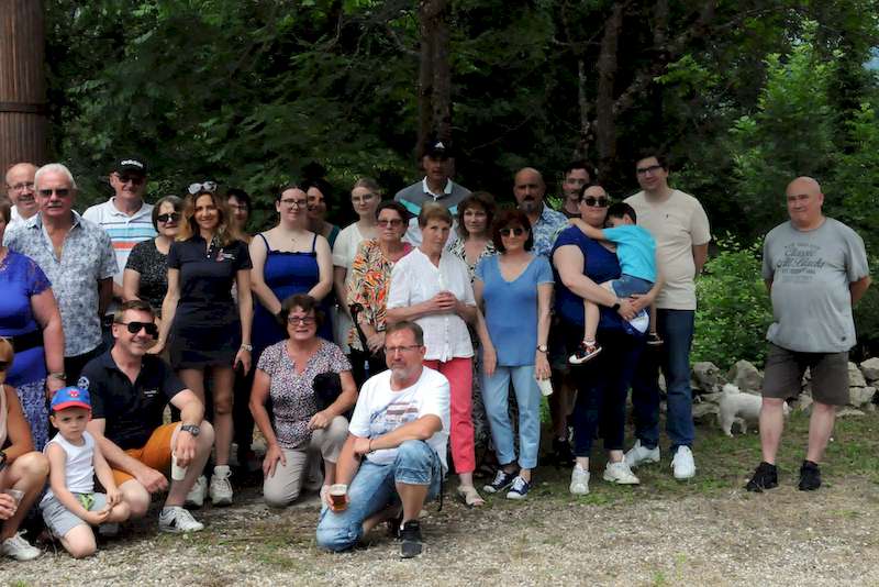 Photo de groupe, côté droit