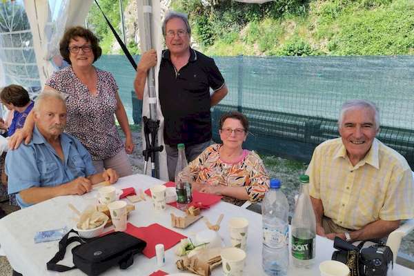 Christian, Françoise, Bernard, Annie, Daniel 