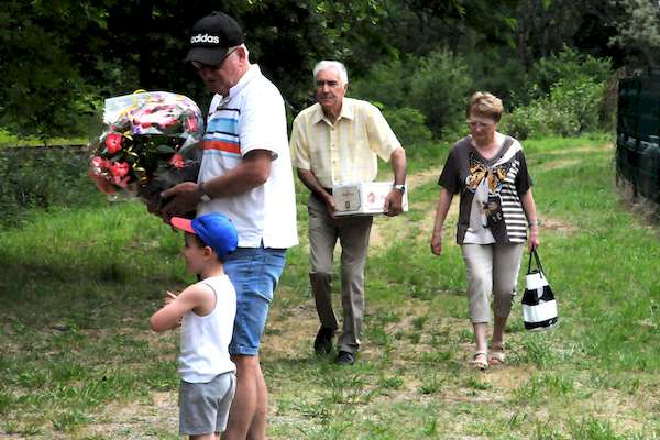 Photo de Louka, Alain, Daniel et Danielle