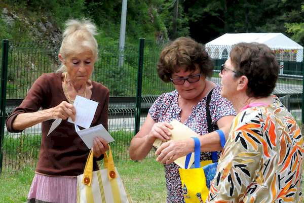 Photo de Marie-Claude, Françoise et Annie