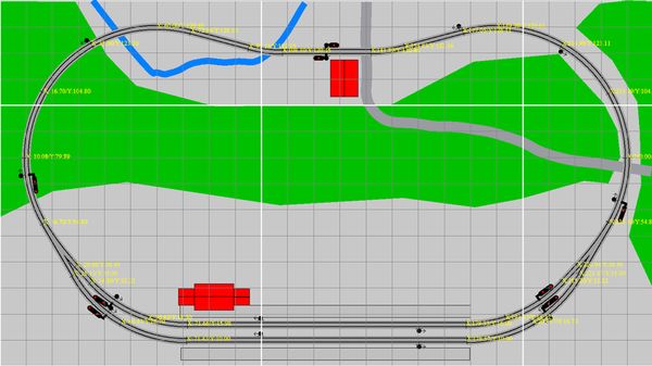 Plan dessiné avec CDM Rail